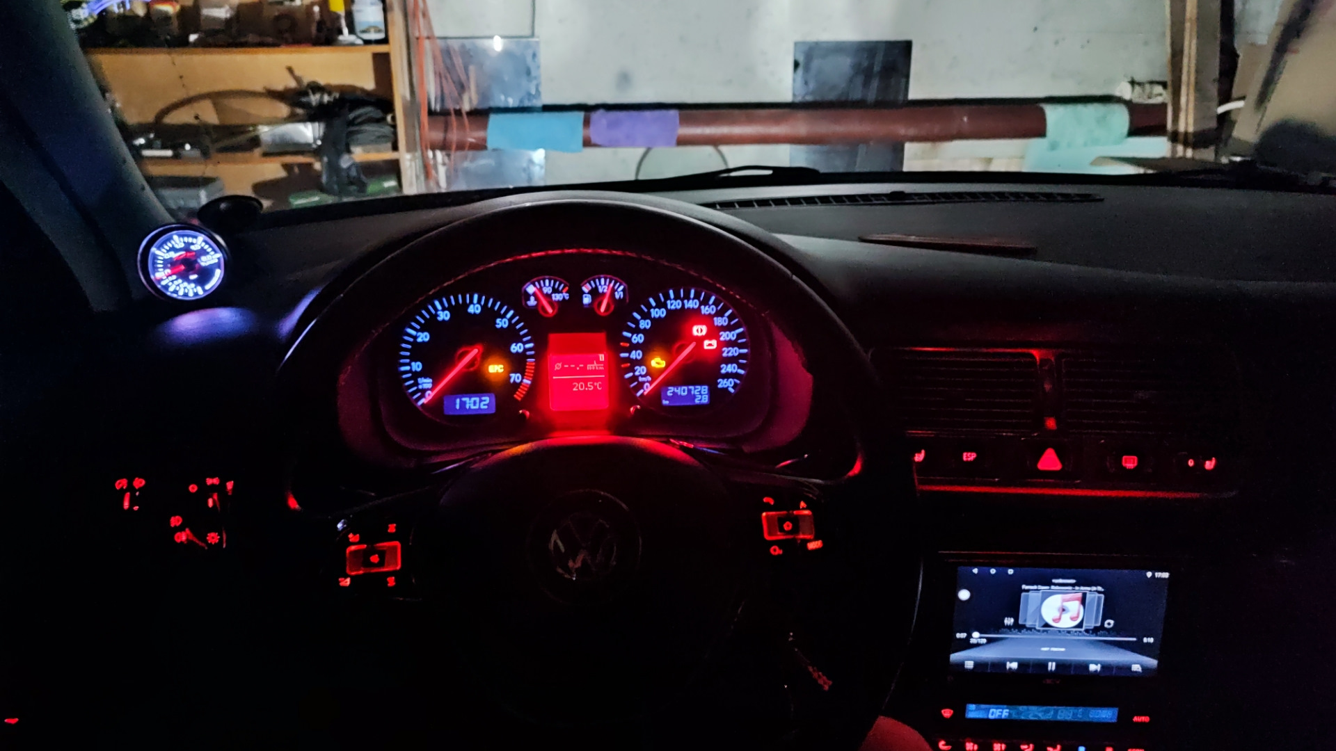 #60 Зеркало заднего вида от VW Tiguan (автозатемнение, датчик дождя ...