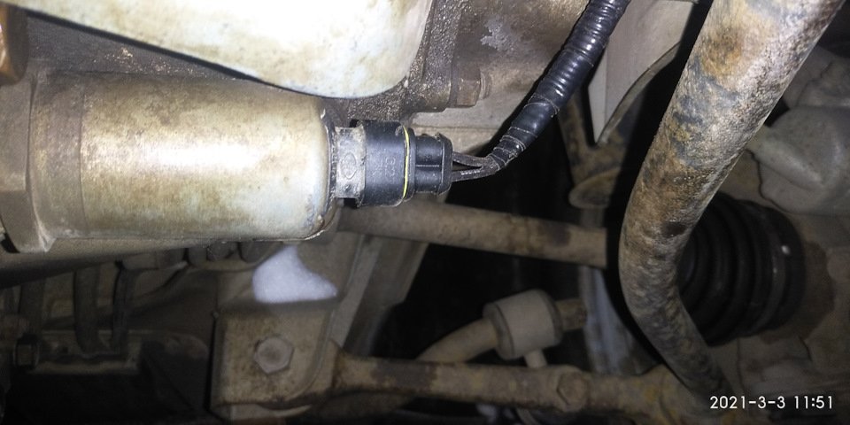 (#59) Замена разъема соленоида, включения задней передачи — Lada Калина ...