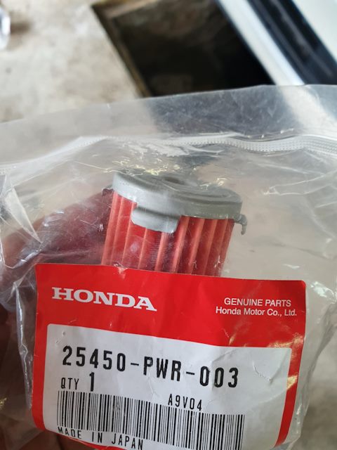 25450PWR003 Фильтр масляный АКПП Honda | Запчасти на DRIVE2