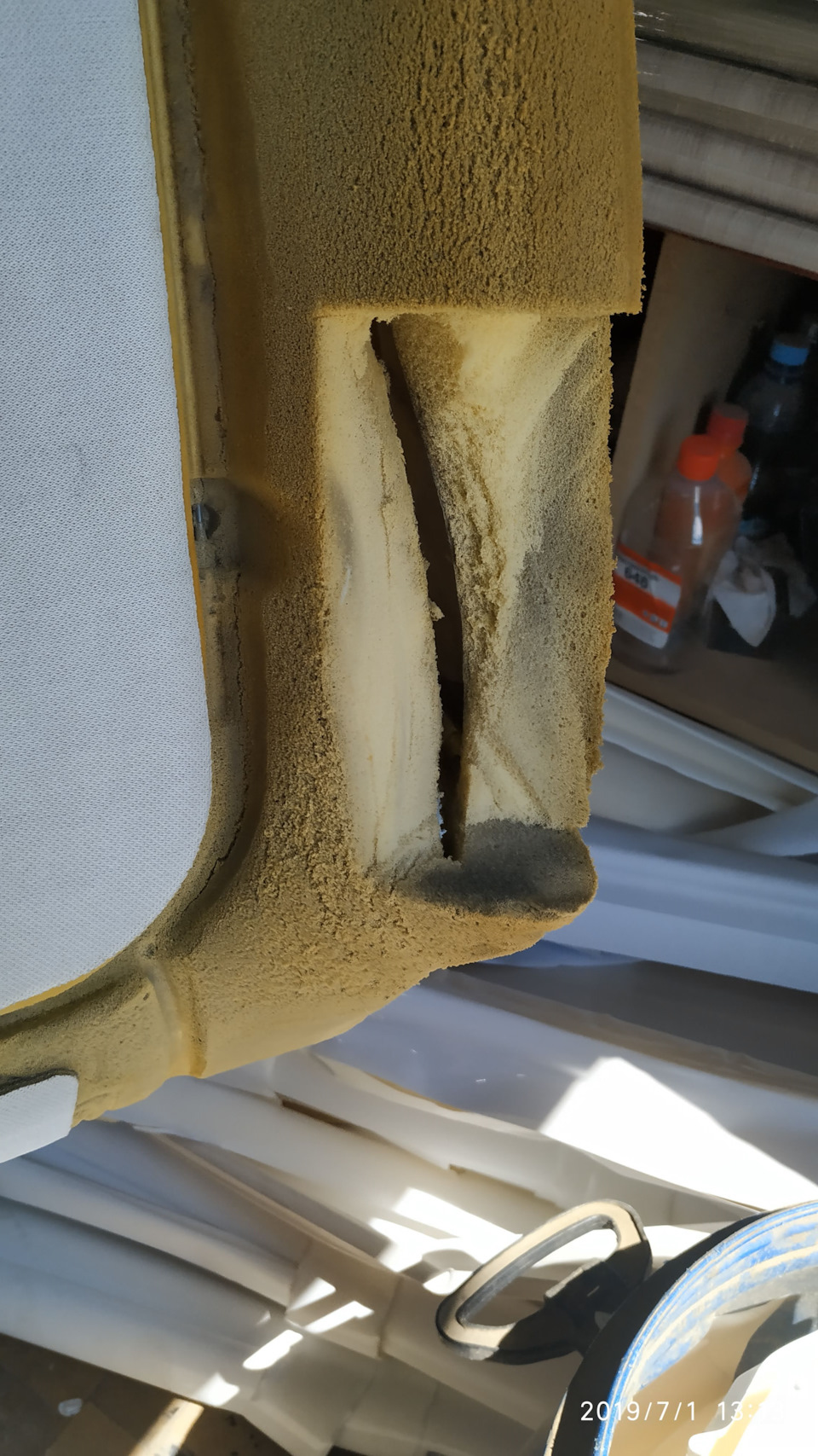 Реставрация водительского сиденья. — Nissan Almera Classic (B10), 1,6 л ...