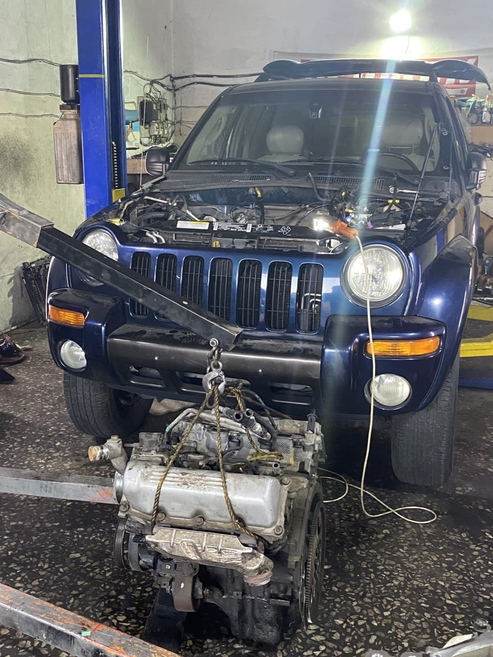 Мотор приказал долго жить — Jeep Liberty (US), 3,7 л, 2002 года | поломка |  DRIVE2