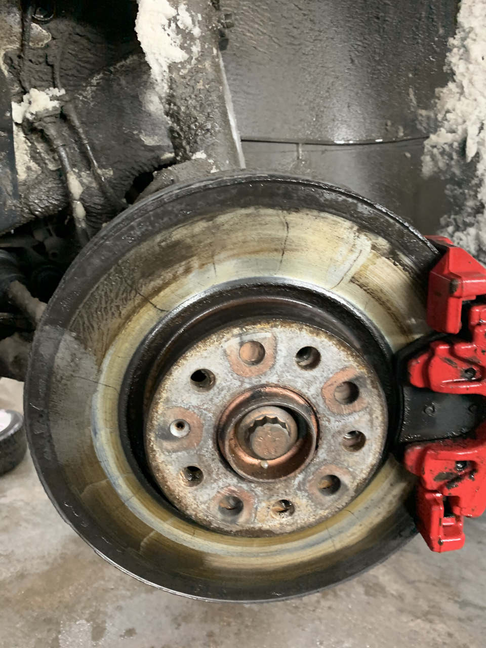 Ну тут конечно ещё грязи много, но все равно ужас — Volkswagen Golf GTI Mk6