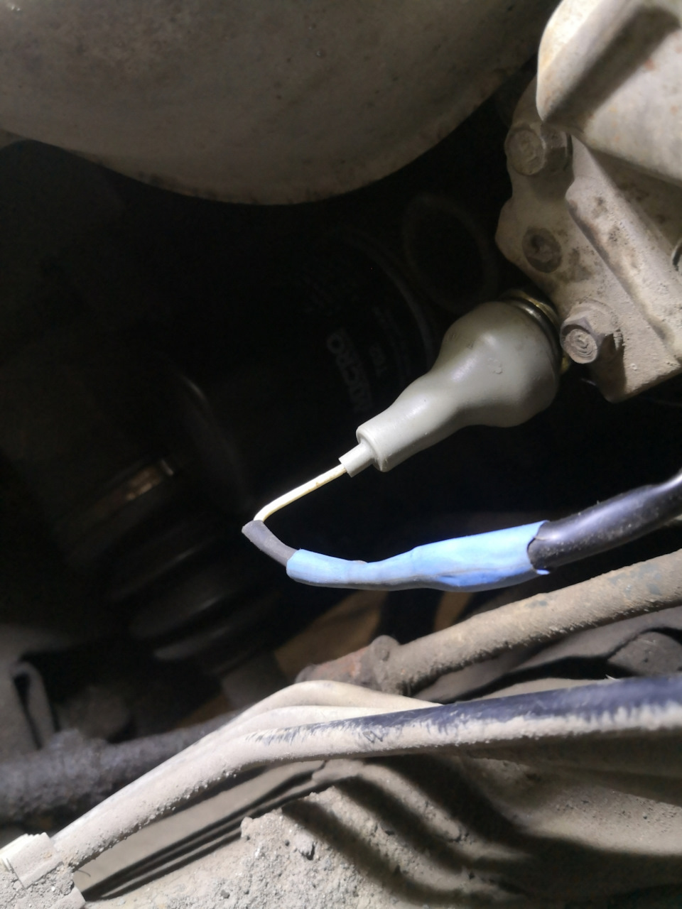 Замена датчика давления масла и собственно масла). — Honda CR-V (RD4 ...