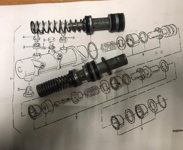 Тормозная система — BMW 5 series (E12), 2 л., 1978 года | своими руками ...