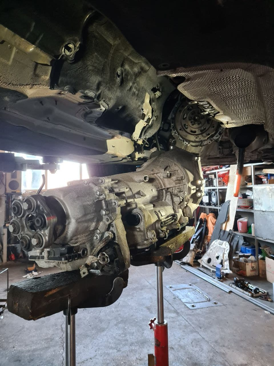 АКПП откручена — BMW 5 series (F10)