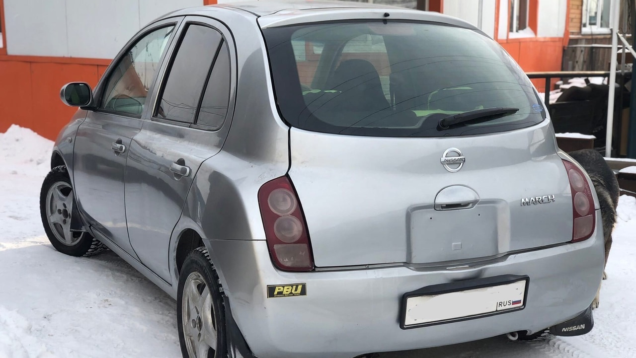 Nissan March 3door Black Widebody