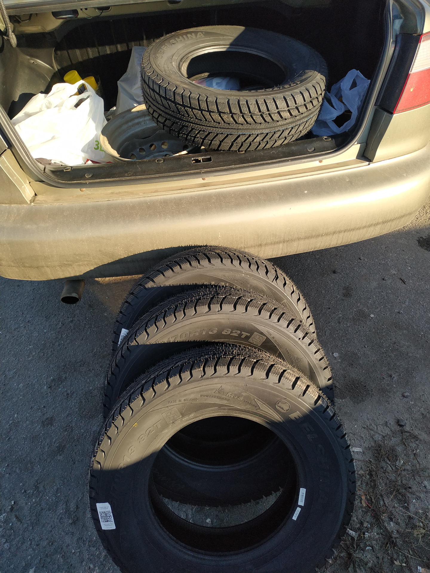 Зимние шины Белшина 347 artmotion snow 175/70 R13 — Daewoo Sens, 1,3 л ...