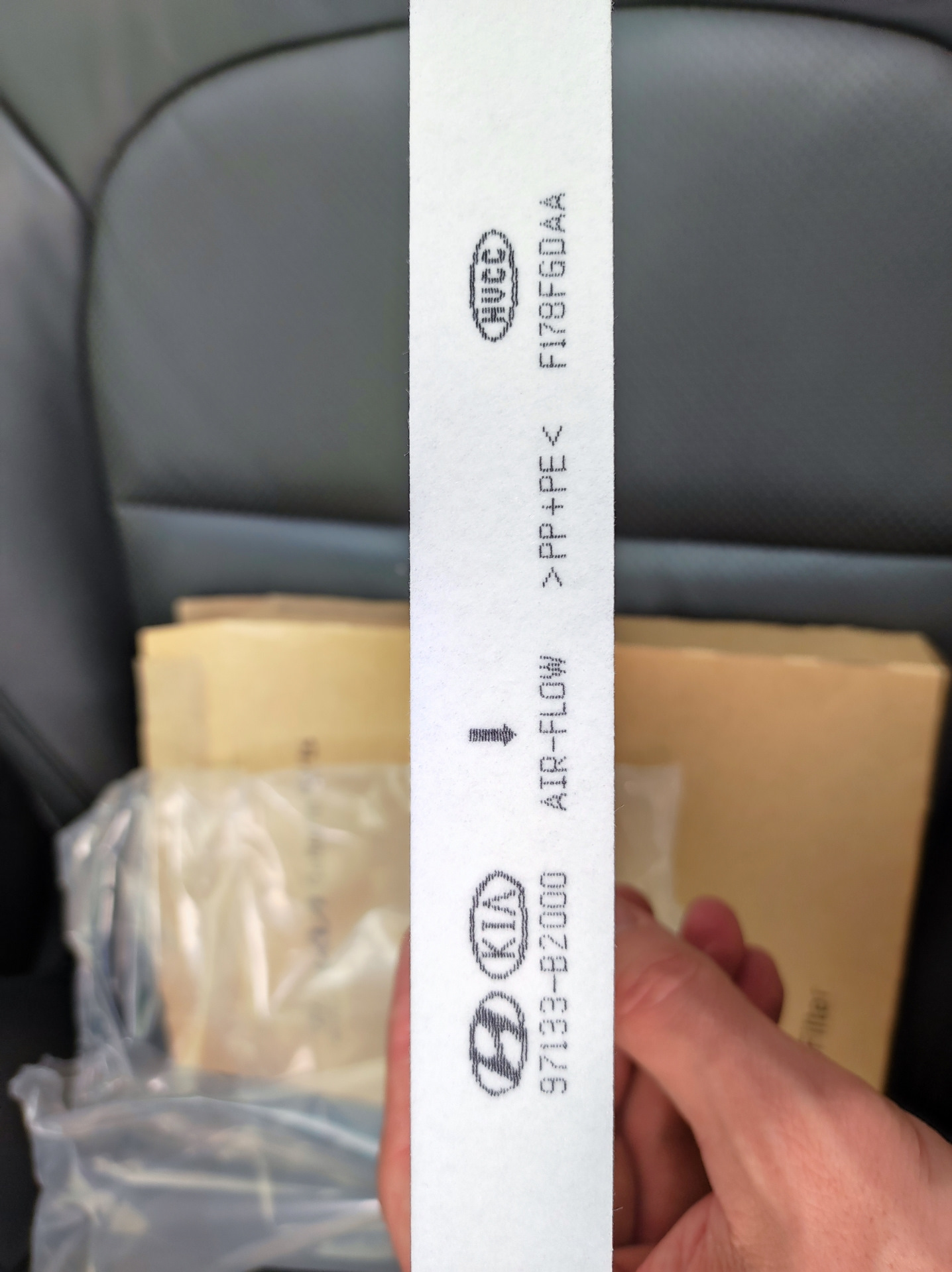 Внеплановая замена салонного фильтра. — KIA Soul (2G), 2 л, 2017 года ...