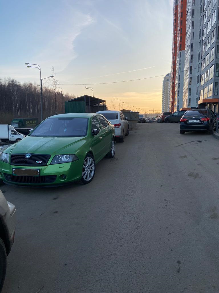 Въехали и уехали🤬 — Skoda Octavia RS A5 Mk2, 2 л, 2007 года | ДТП | DRIVE2