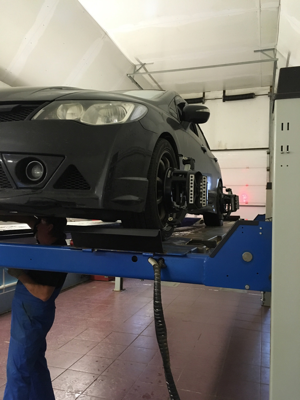 Ну и по итогу регулируем сход развал. — Honda Civic 4D (8G)