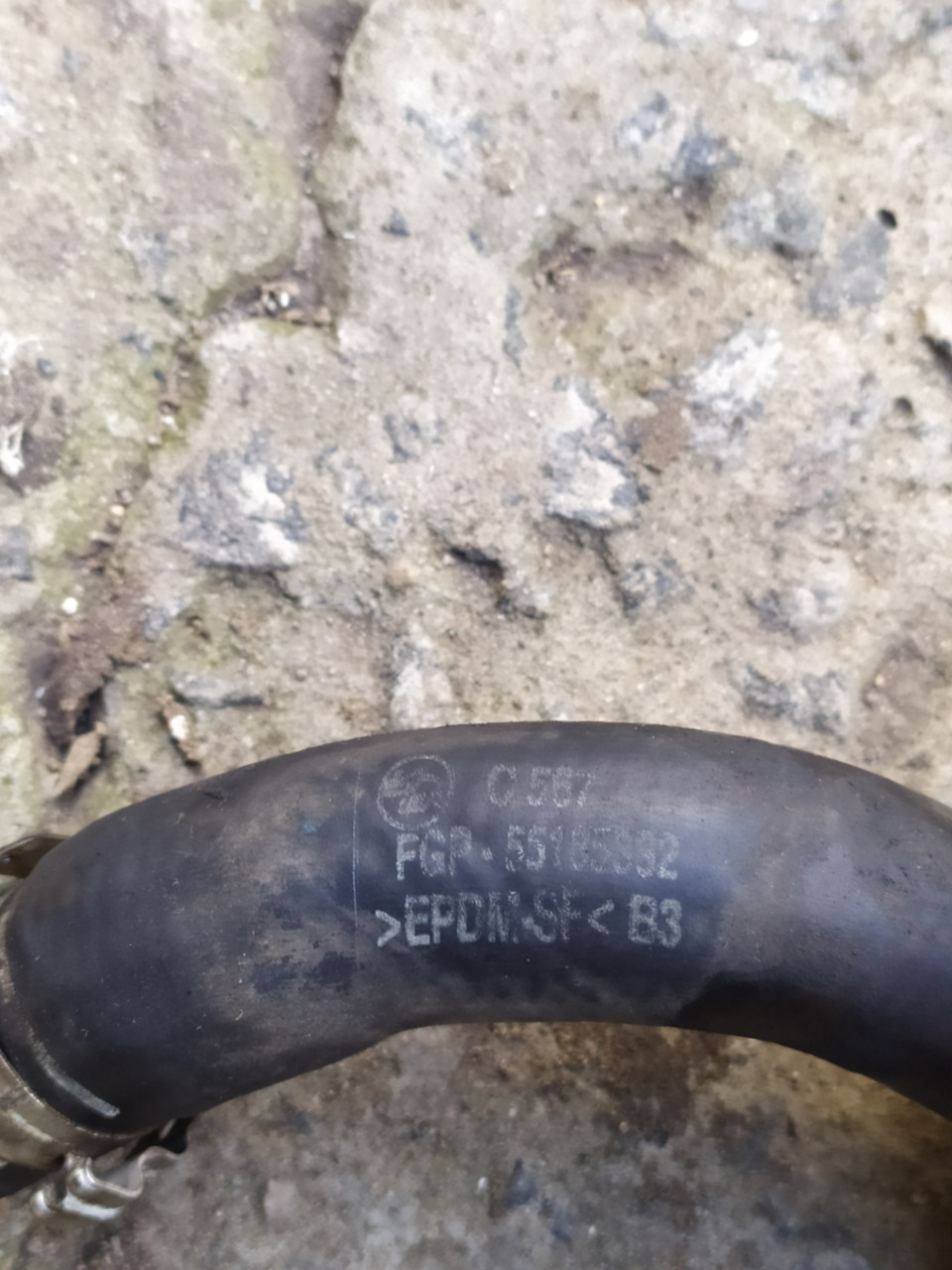 Номер второго патрубка — Opel Combo C