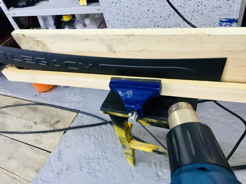 Накладка на задний бампер. — Subaru Outback (BR), 2,5 л, 2010 года ...