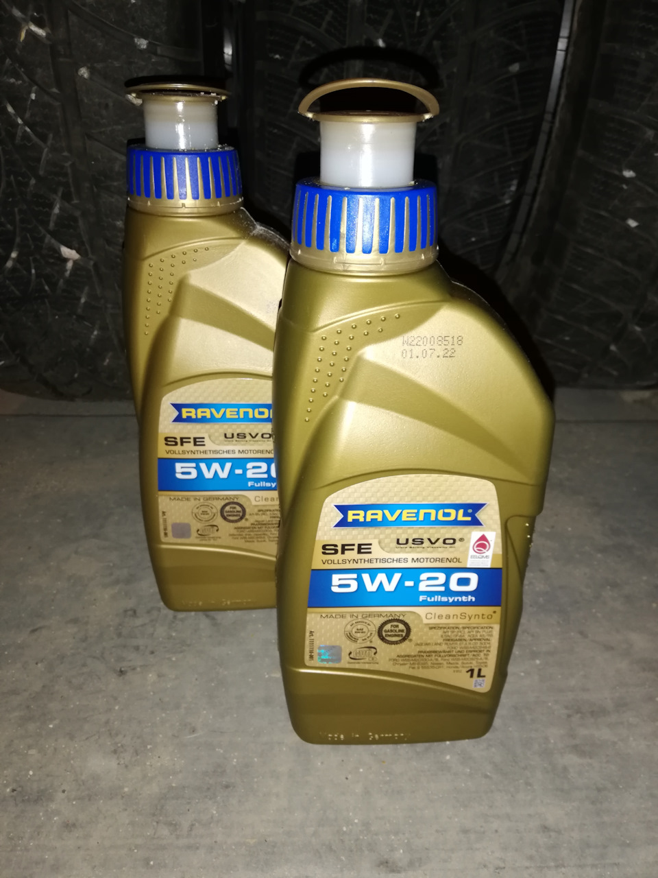 Заливка Ravenol SFE 5W20 — Toyota Corolla (140/150), 1,6 л, 2012 года ...