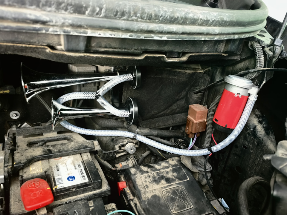 Пневмодудка — Peugeot Traveller, 2 л, 2020 года | аксессуары | DRIVE2