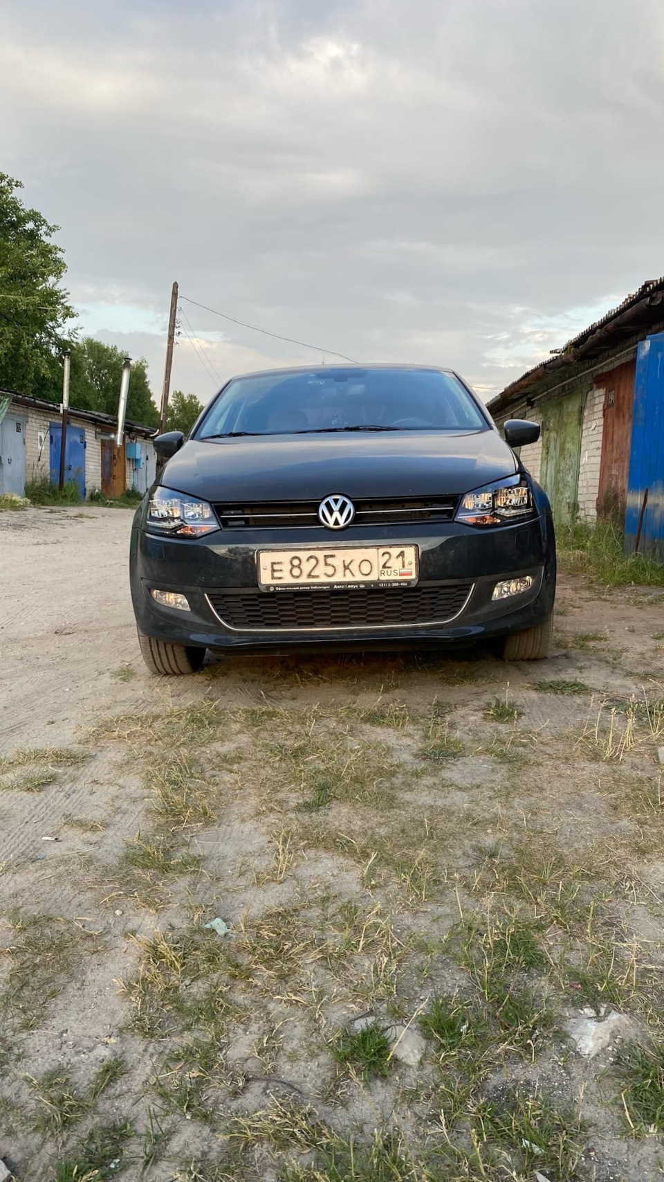 Замена переднего бампера на 6R и заднего на polo рестайлинг ...