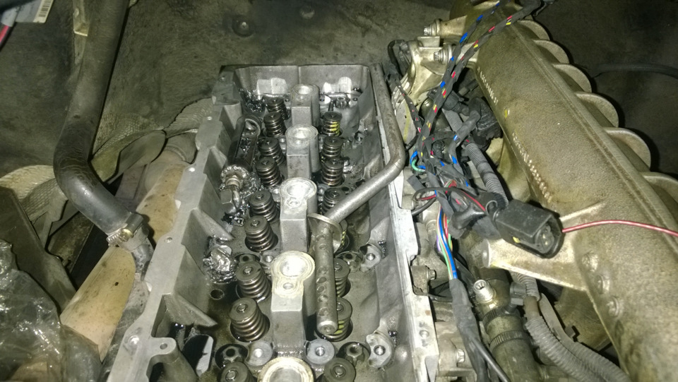 Замена сальников клапанов Мерседес Спринтер 2,7CDI — DRIVE2