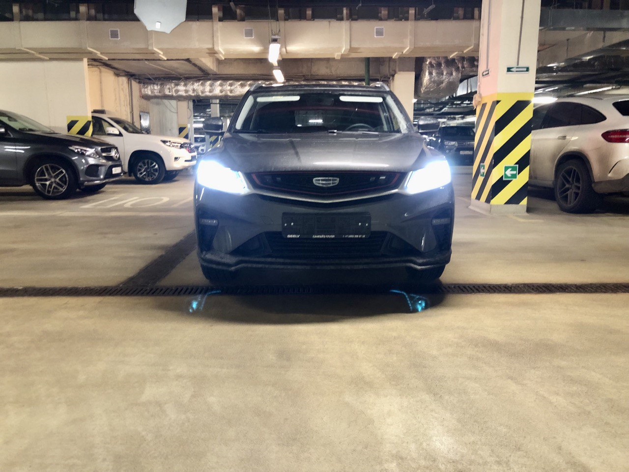 💡Замена галогенных ламп ближнего и дальнего света на LED — Geely ...