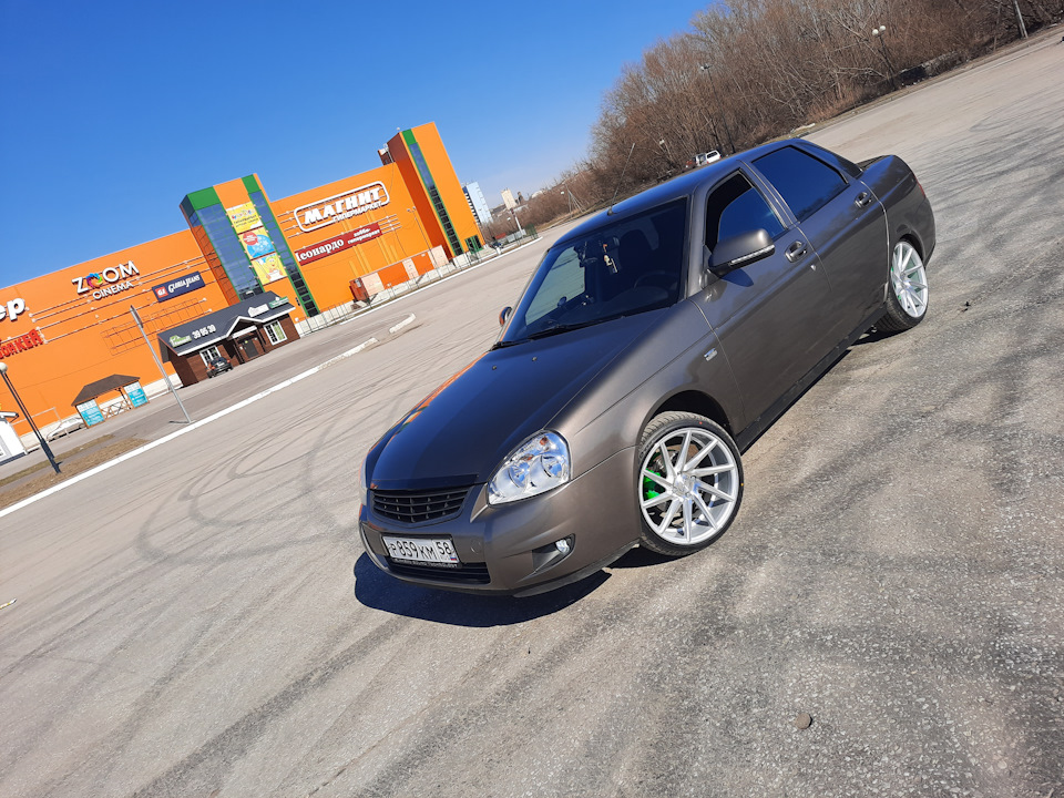 Лето 2020 готово. Вертушки R17. — Lada Приора седан, 1,6 л, 2014 года ...