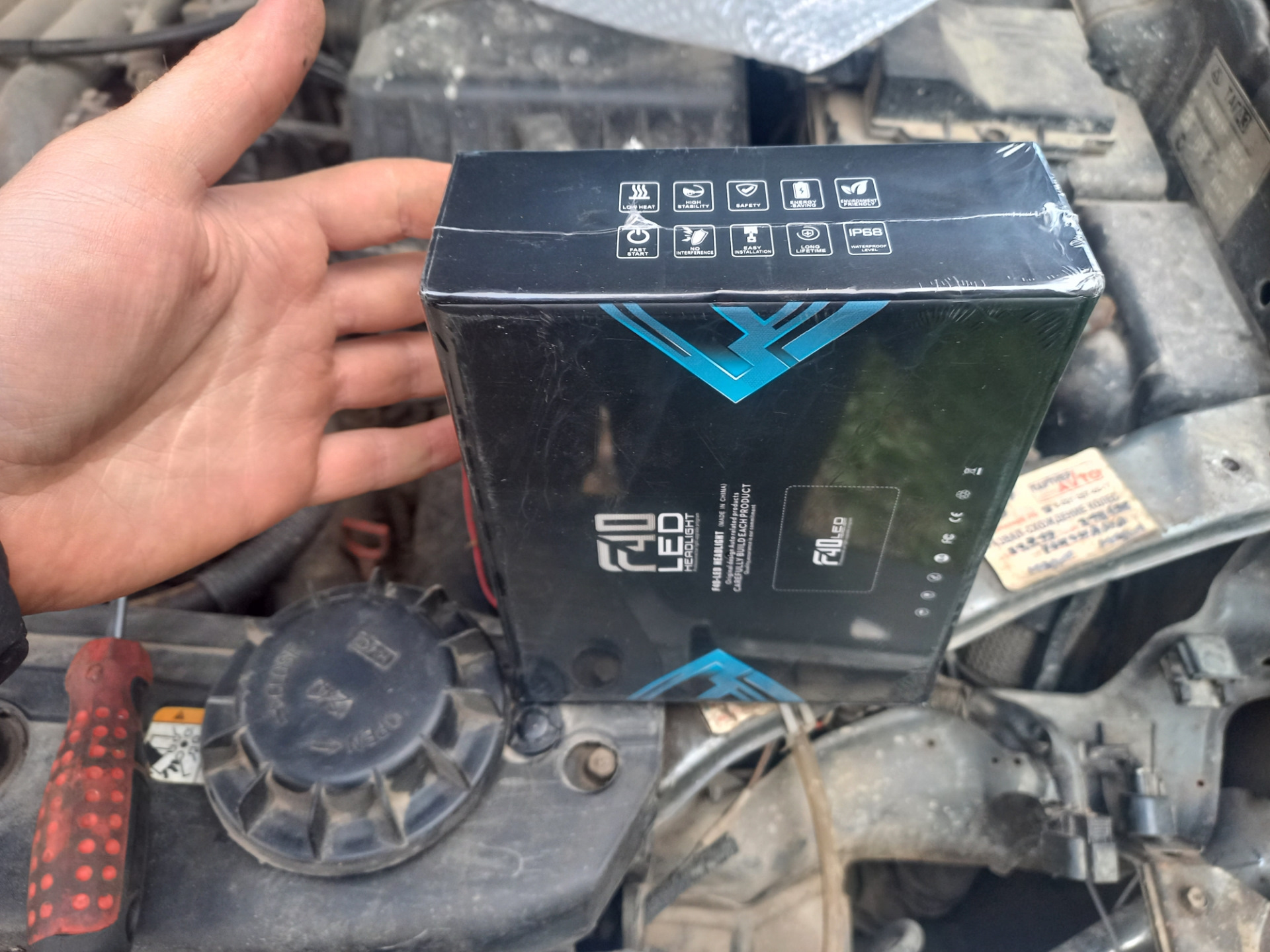 Led минилинзы хундай санта фе классик — Hyundai Santa Fe (1G), 2,7 л ...