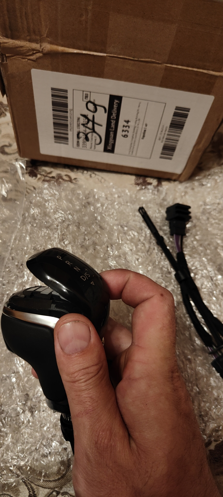 Ручка АКПП из Китая — Volkswagen Touareg (2G), 3 л, 2013 года ...