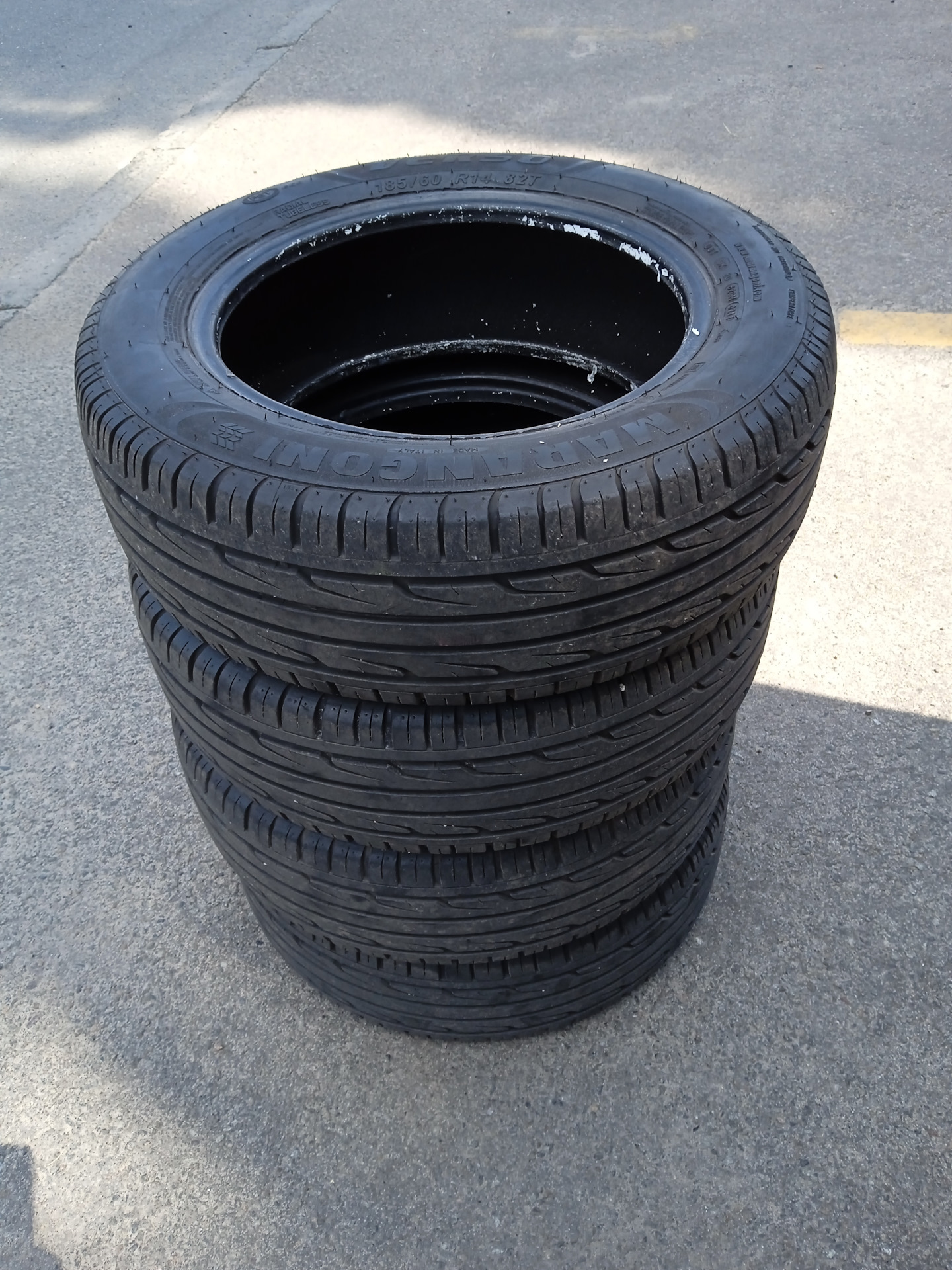 Toyo Proxes CF2 185/60 R14 82H — ЗАЗ Lanos, 1,5 л, 2013 года | шины ...