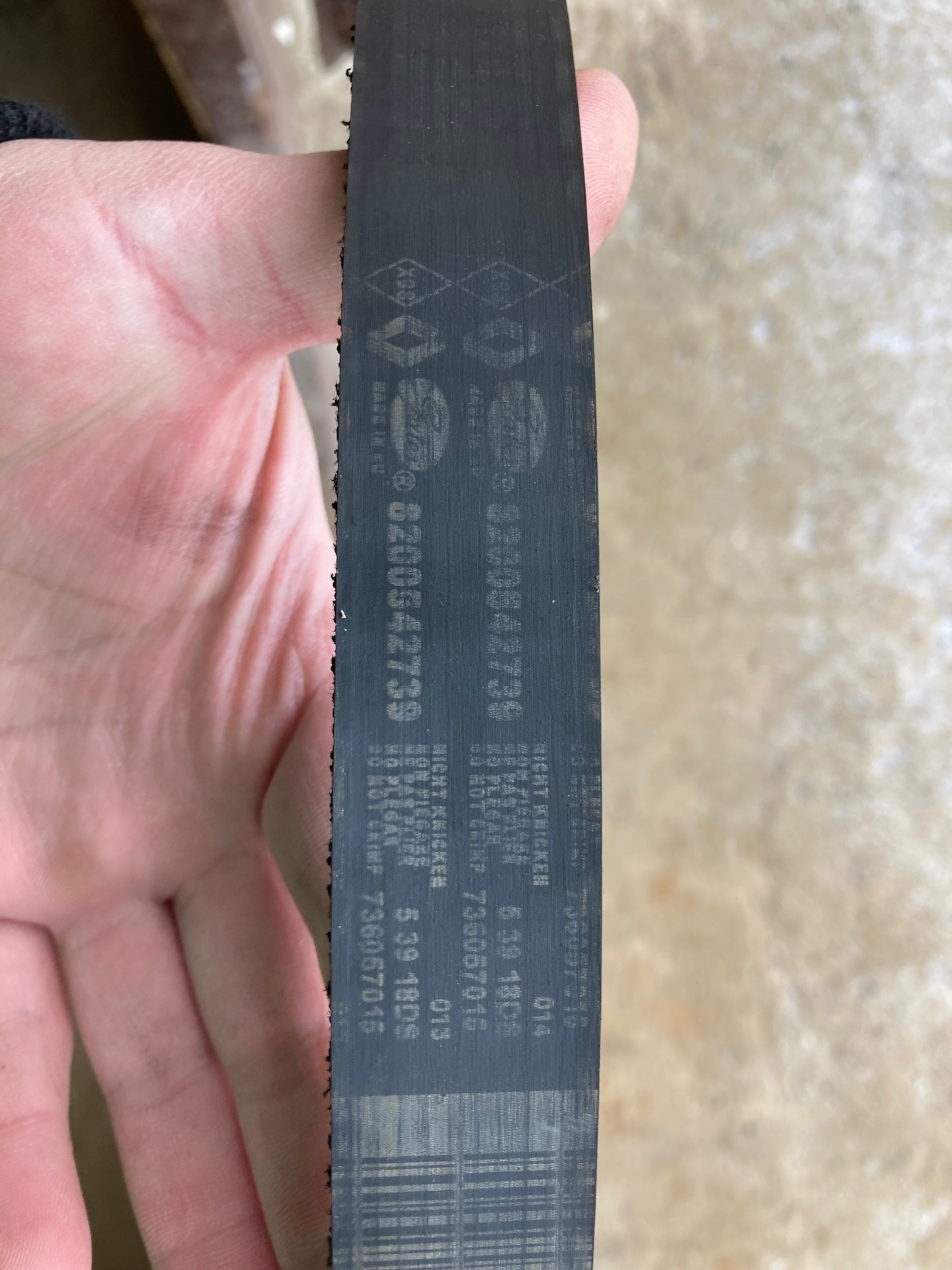 Замена ремня ГРМ, пробег 91500 км — Renault Kaptur (2016), 2 л, 2018 ...