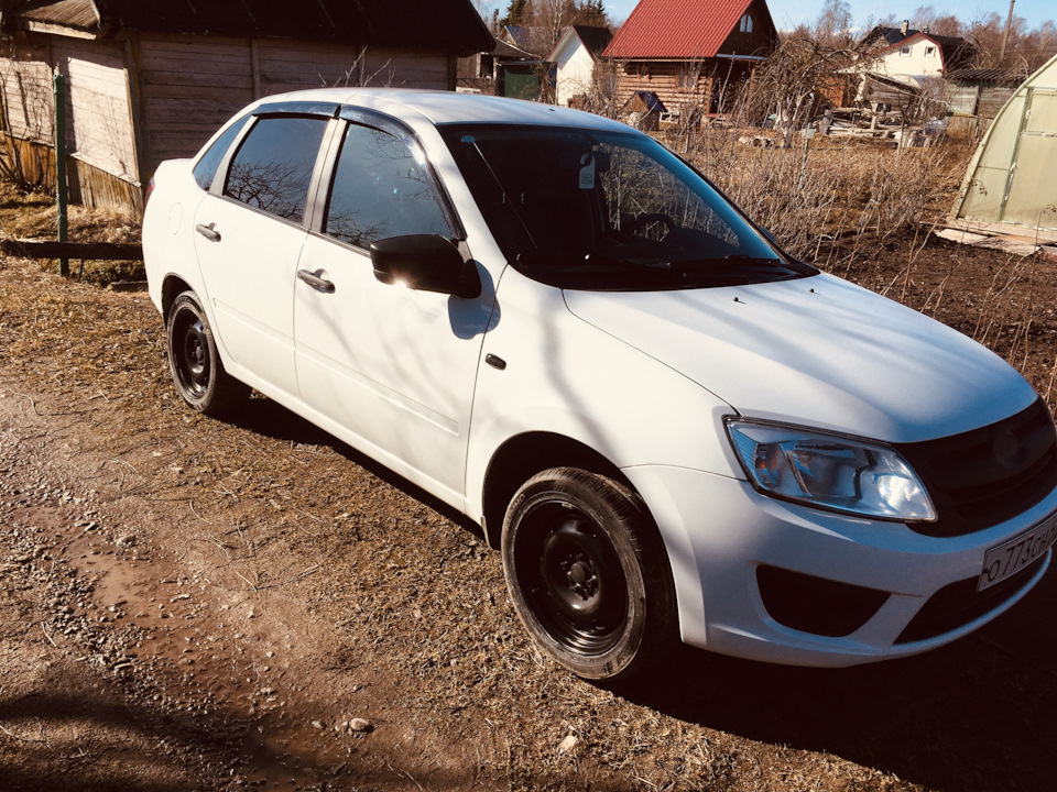 Резина на лето — Lada Гранта (1G), 1,6 л, 2017 года | шины | DRIVE2