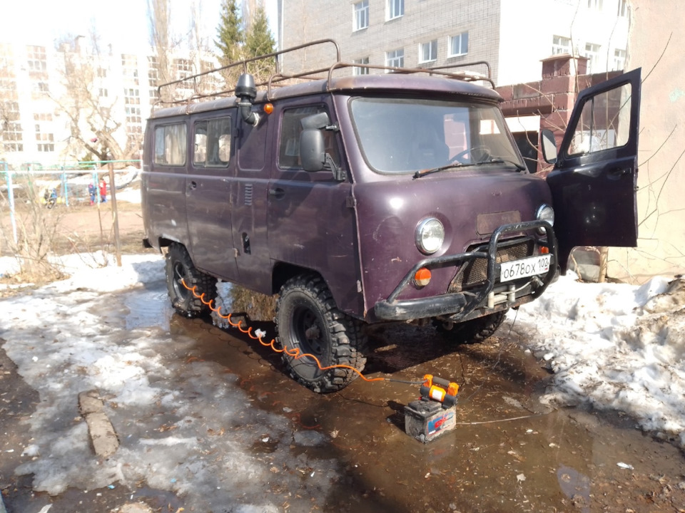 Уаз Буханка. Запуск после длительного простоя. Готовимся к открытию ...