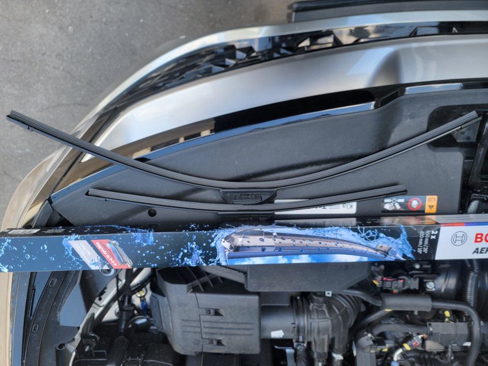 А дворники то какие? — KIA Sportage (5G), 2 л, 2024 года | расходники ...