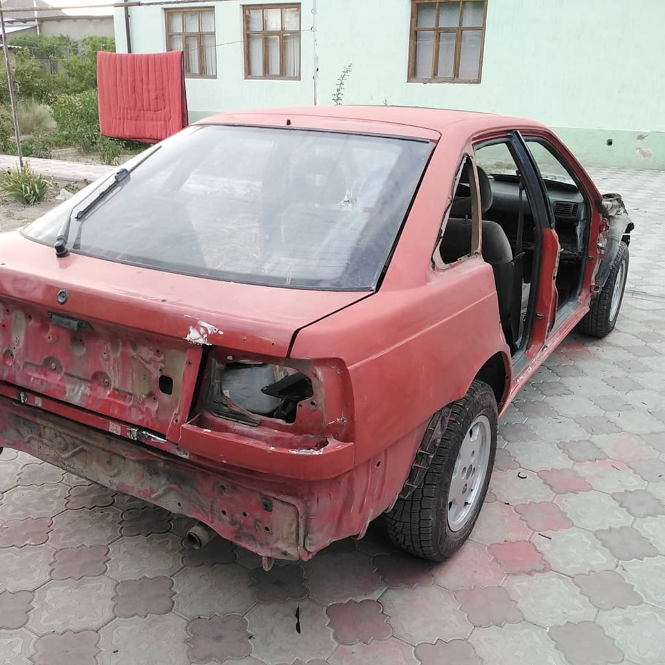 Покраска кузова с дверными проемами. — Mazda 626 III (GD), 1,8 л, 1992 года  | кузовной ремонт | DRIVE2