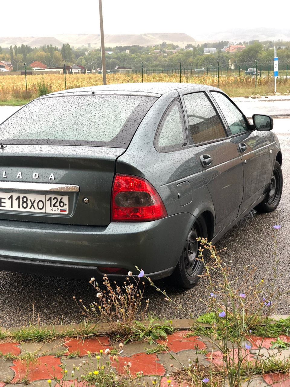 Лип сполер…) — Lada Приора хэтчбек, 1,6 л, 2009 года | аксессуары | DRIVE2