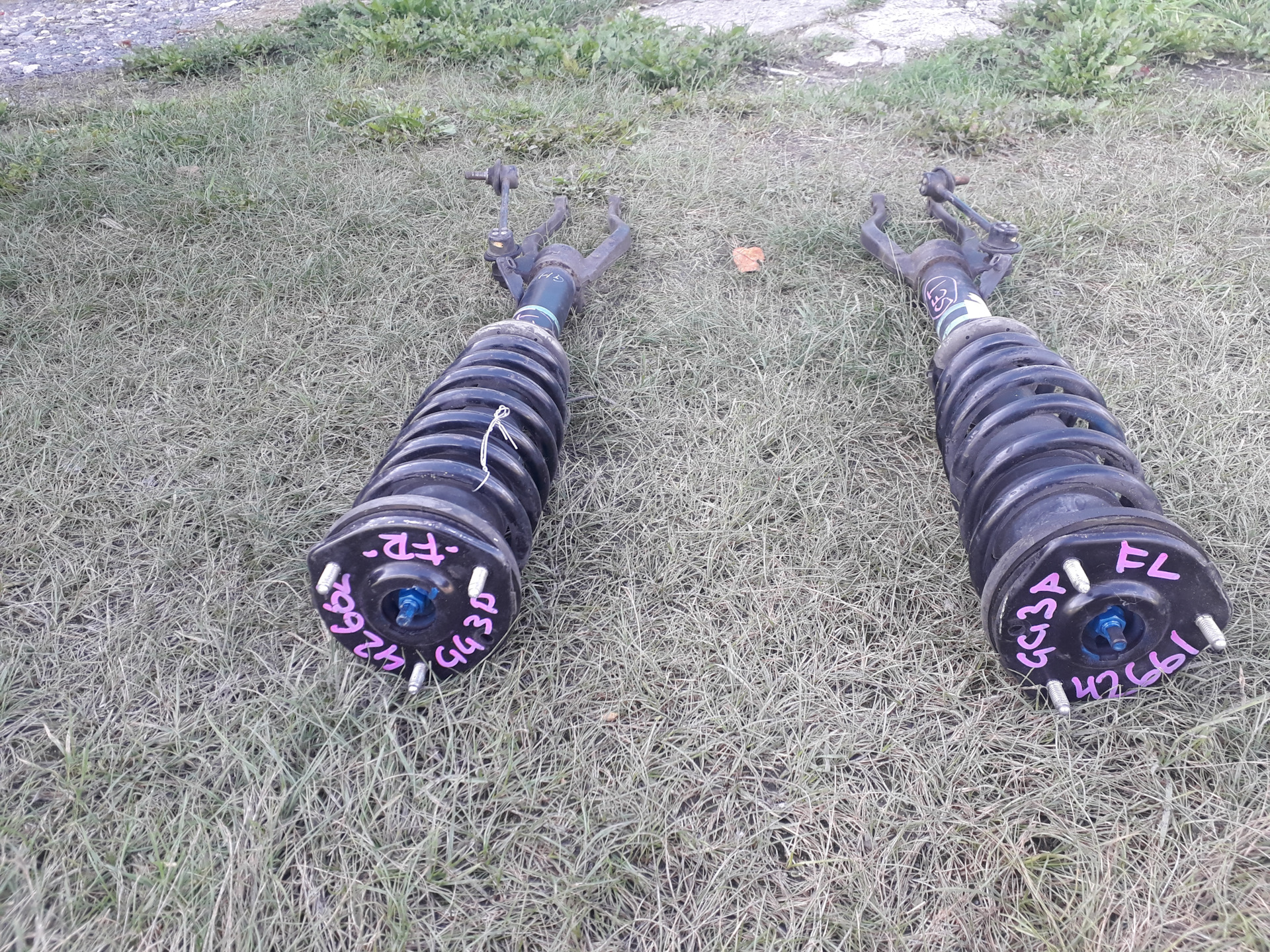 КАК ЗАМЕНИТЬ ПЕРЕДНИЕ СТОЙКИ — Mazda 6 (1G) GG, 1,8 л, 2006 года ...