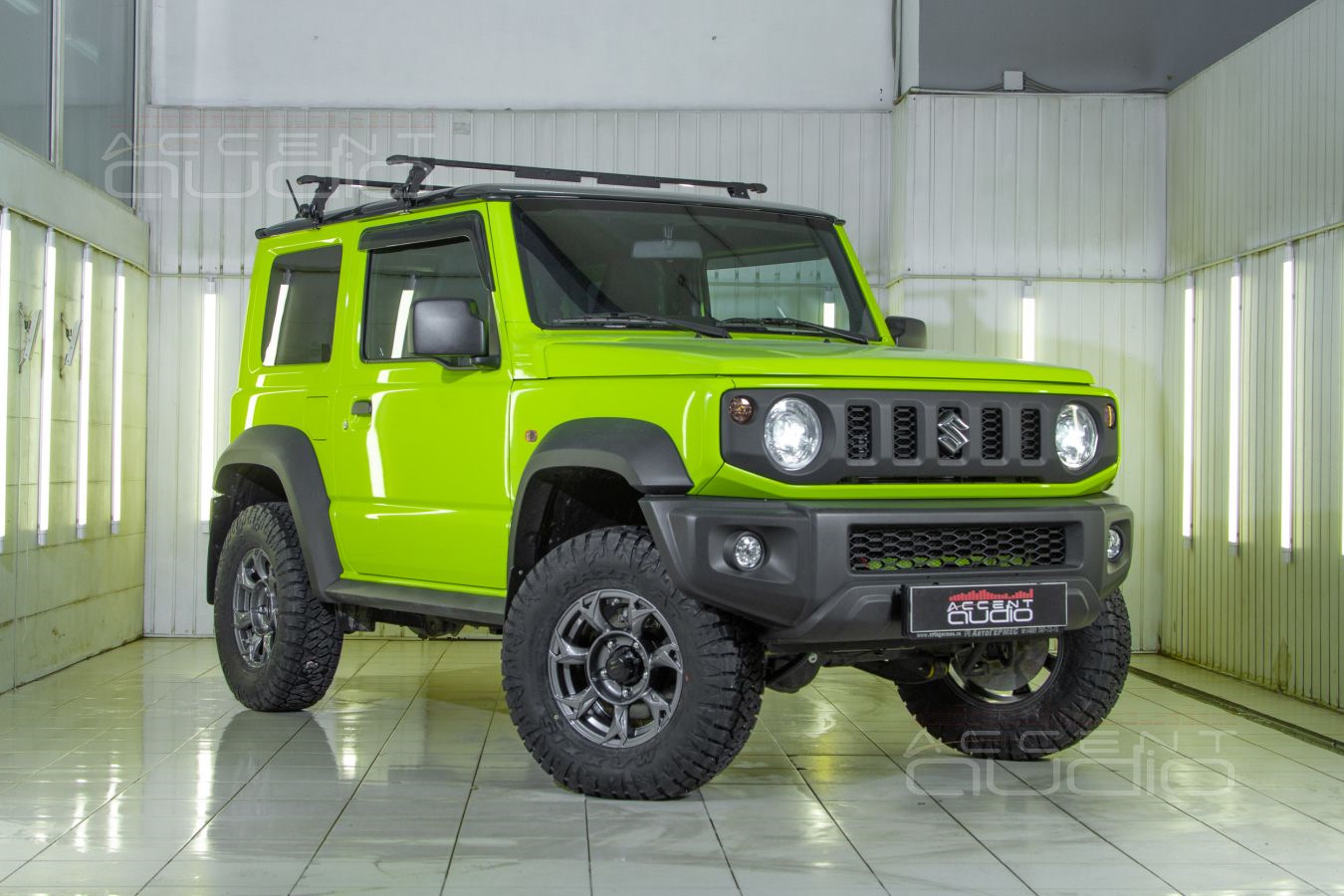 Геленваген на минималке: делаем новый Suzuki Jimny комфортным —  Accent-audio на DRIVE2