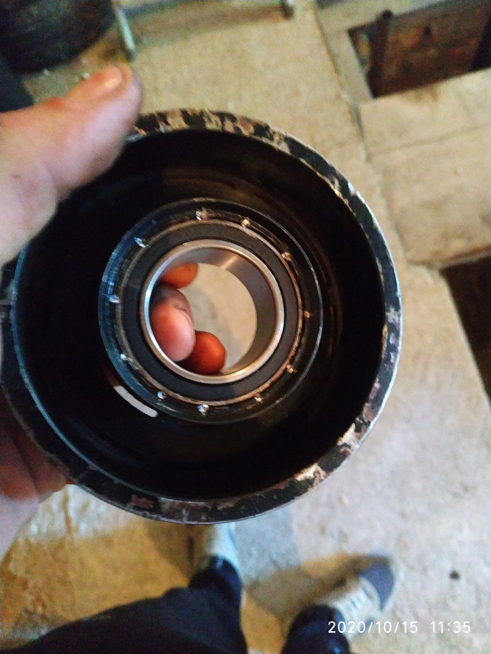 Замена подшипника шкива компрессора кондиционера и ремня компрессора ...