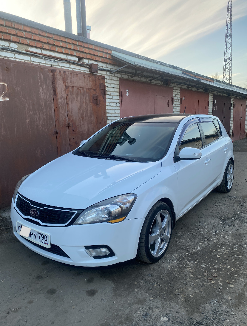 Bi-led мы стали лучше видеть — KIA Ceed (1G), 1,6 л, 2010 года | своими  руками | DRIVE2