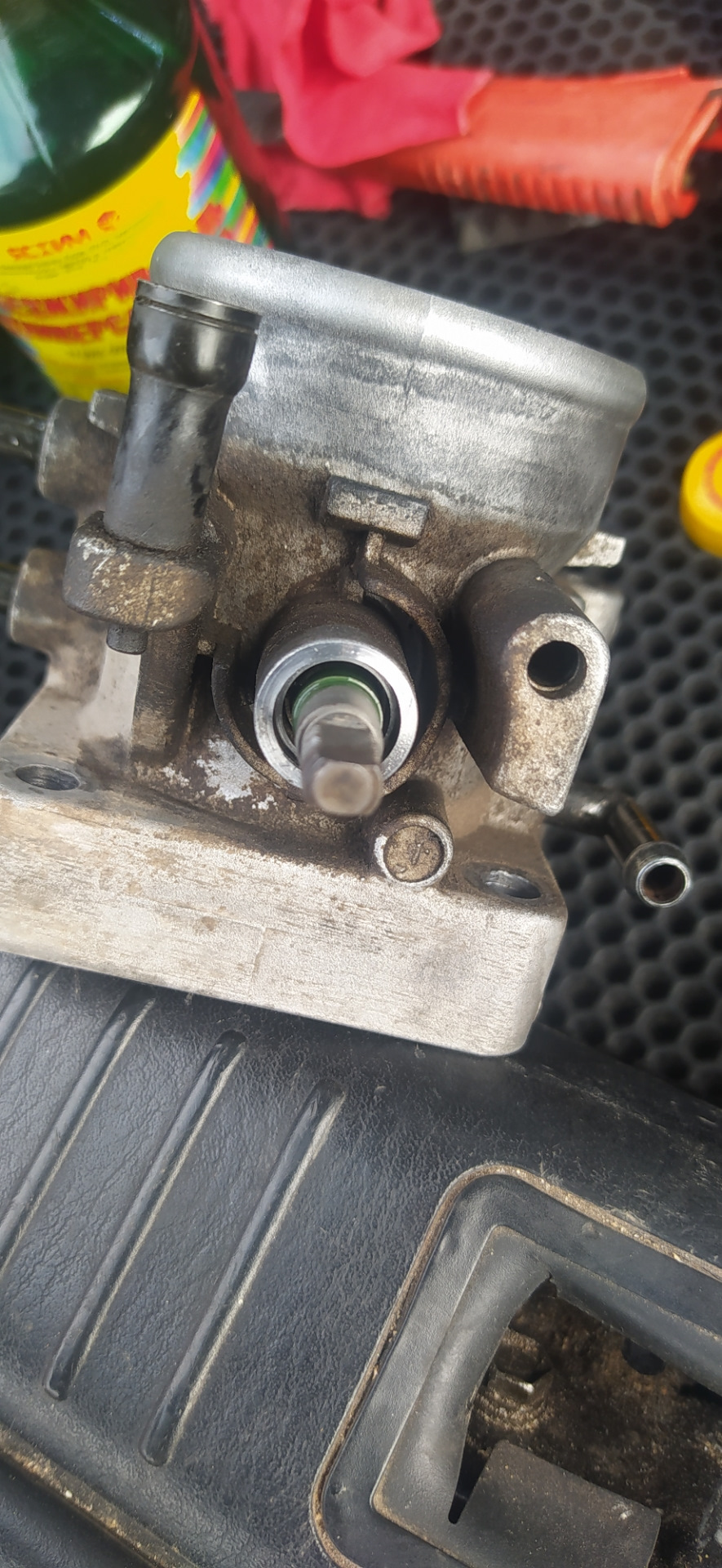 Устранил подсос воздуха с дроссельной заслонки — Hyundai Sonata IV (EF ...