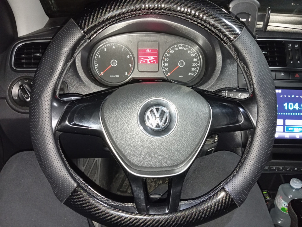 Замена рестайлинг руля поло седан. — Volkswagen Polo Sedan, 1,6 л, 2012 ...
