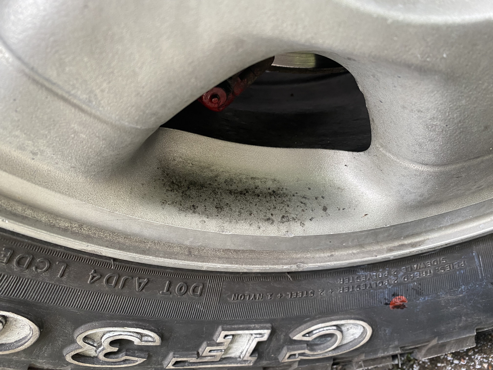 Чистка дисков — Mitsubishi Pajero Junior, 1,1 л, 1996 года | просто так ...