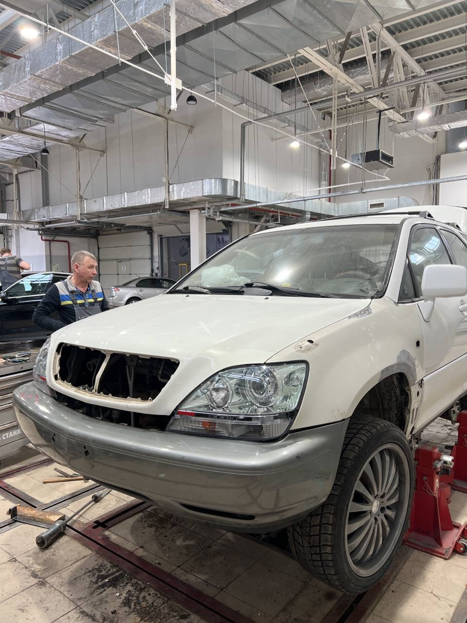 Кузовной ремонт — Lexus RX (1G), 3 л, 2002 года | кузовной ремонт | DRIVE2