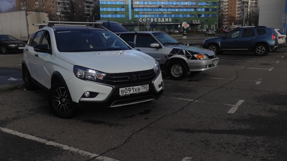 Внедорожье на vesta sw cross — Lada Vesta SW Cross, 1,6 л, 2019 года ...
