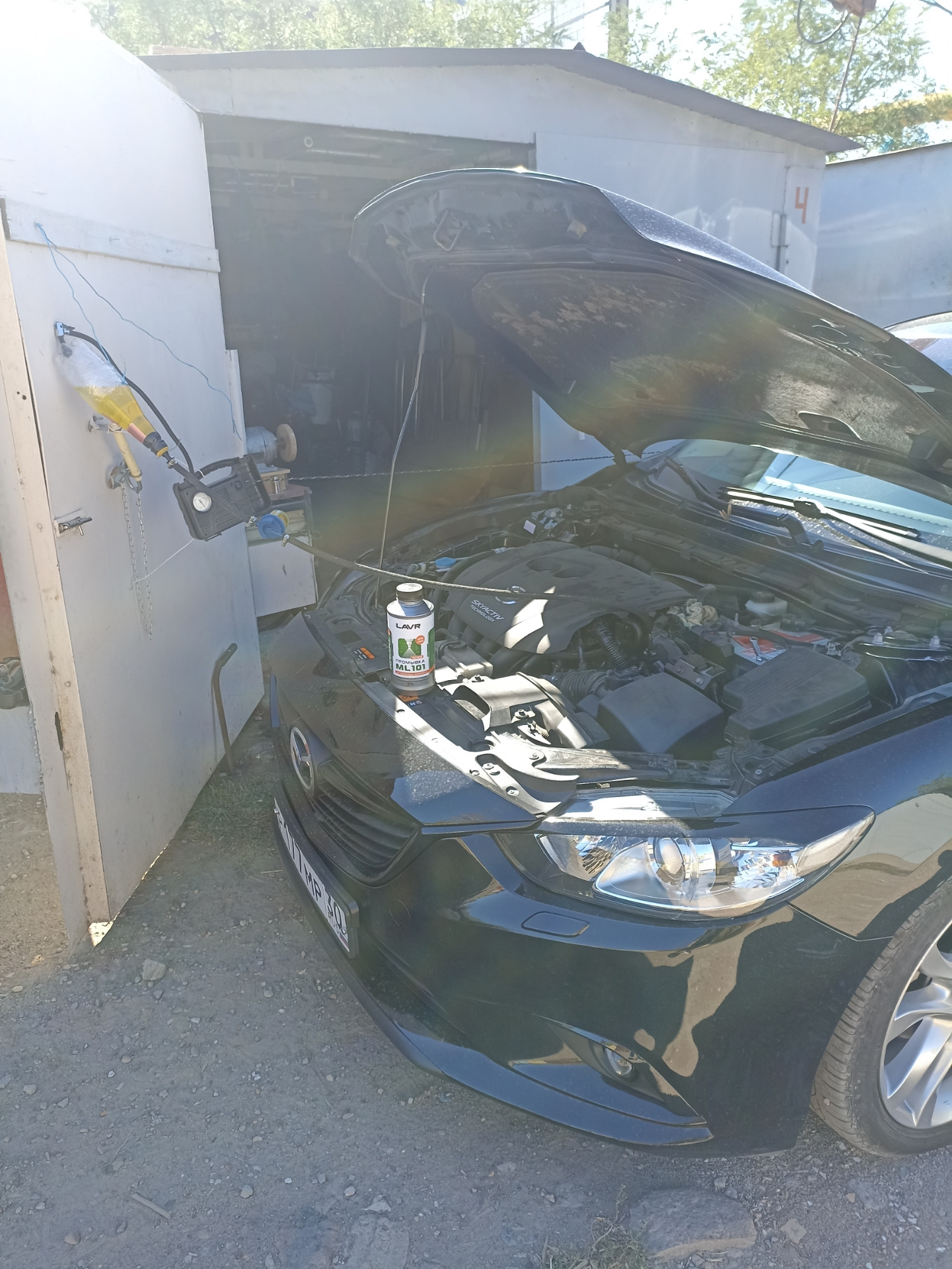 Промывка форсунок. — Mazda 6 (3G) GJ, 2 л, 2013 года | плановое ТО | DRIVE2