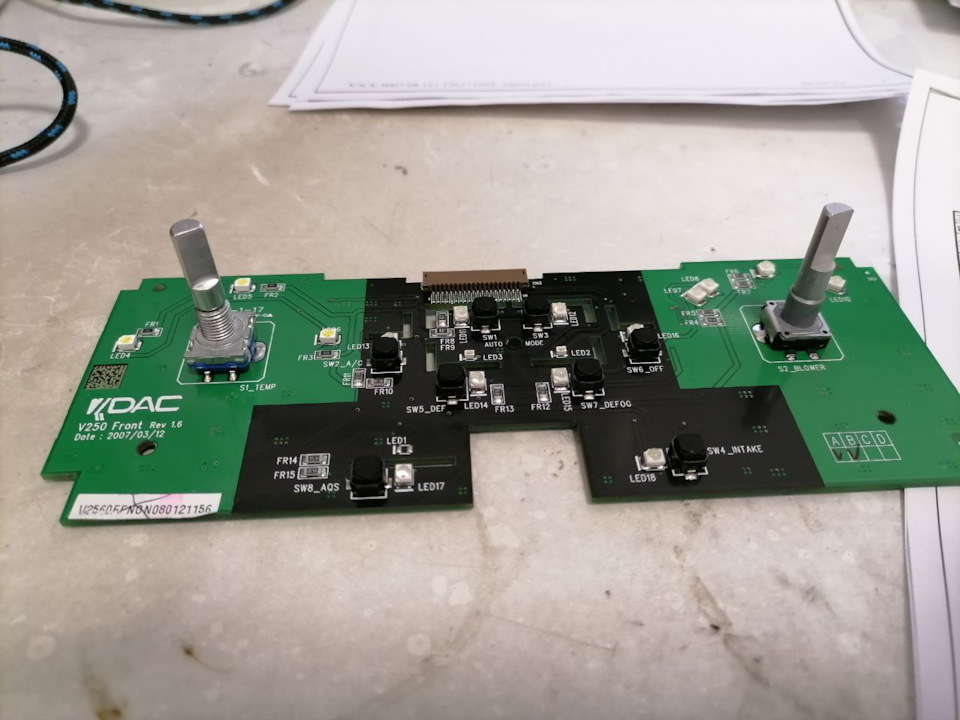 Ремонт регулятора температуры микроклимата — Chevrolet Epica, 2 л ...