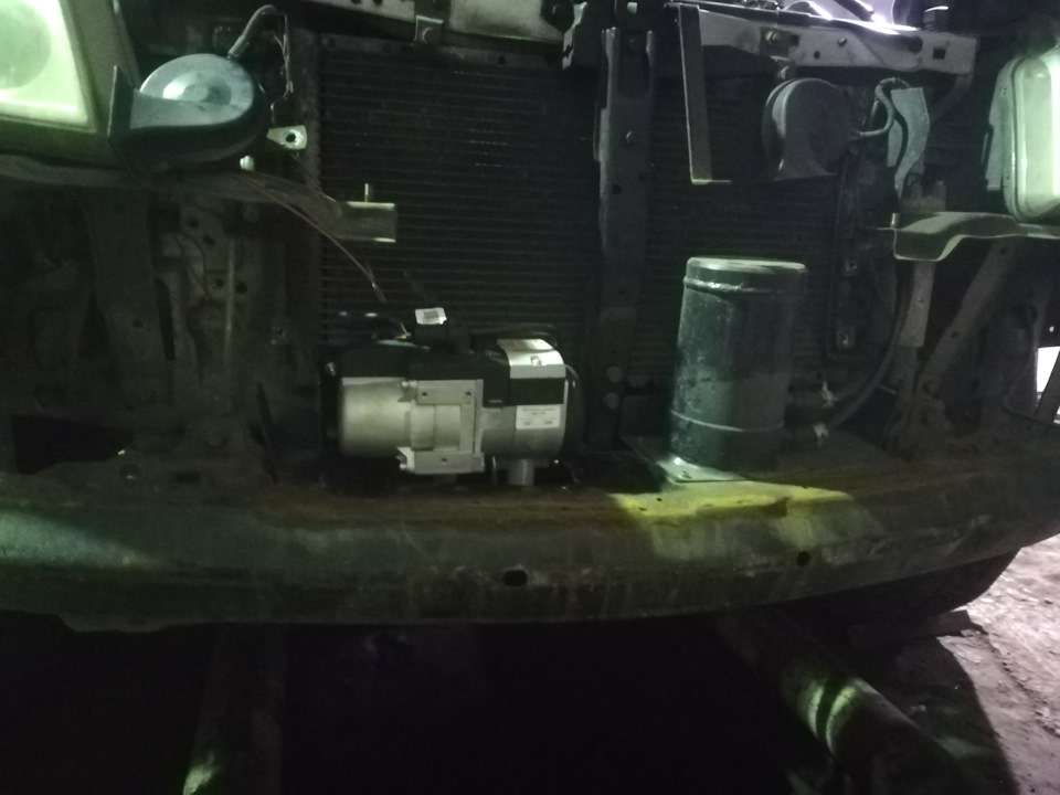 Установка Бинара на законное место. — Great Wall Hover, 2,8 л, 2008 ...