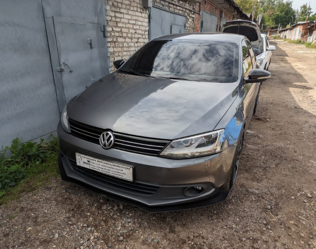 Volkswagen Jetta промывка топливных форсунок без снятия — Промывка ...