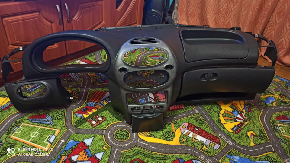 Начало положено. Черная торпедо на калину — Lada Калина Хэтчбек (1G), 1 ...