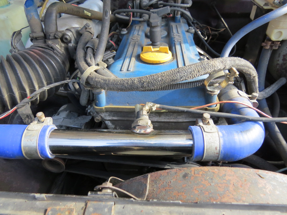 Замена подводящей трубы радиатора — ГАЗ 31105, 2,3 л, 2004 года ...