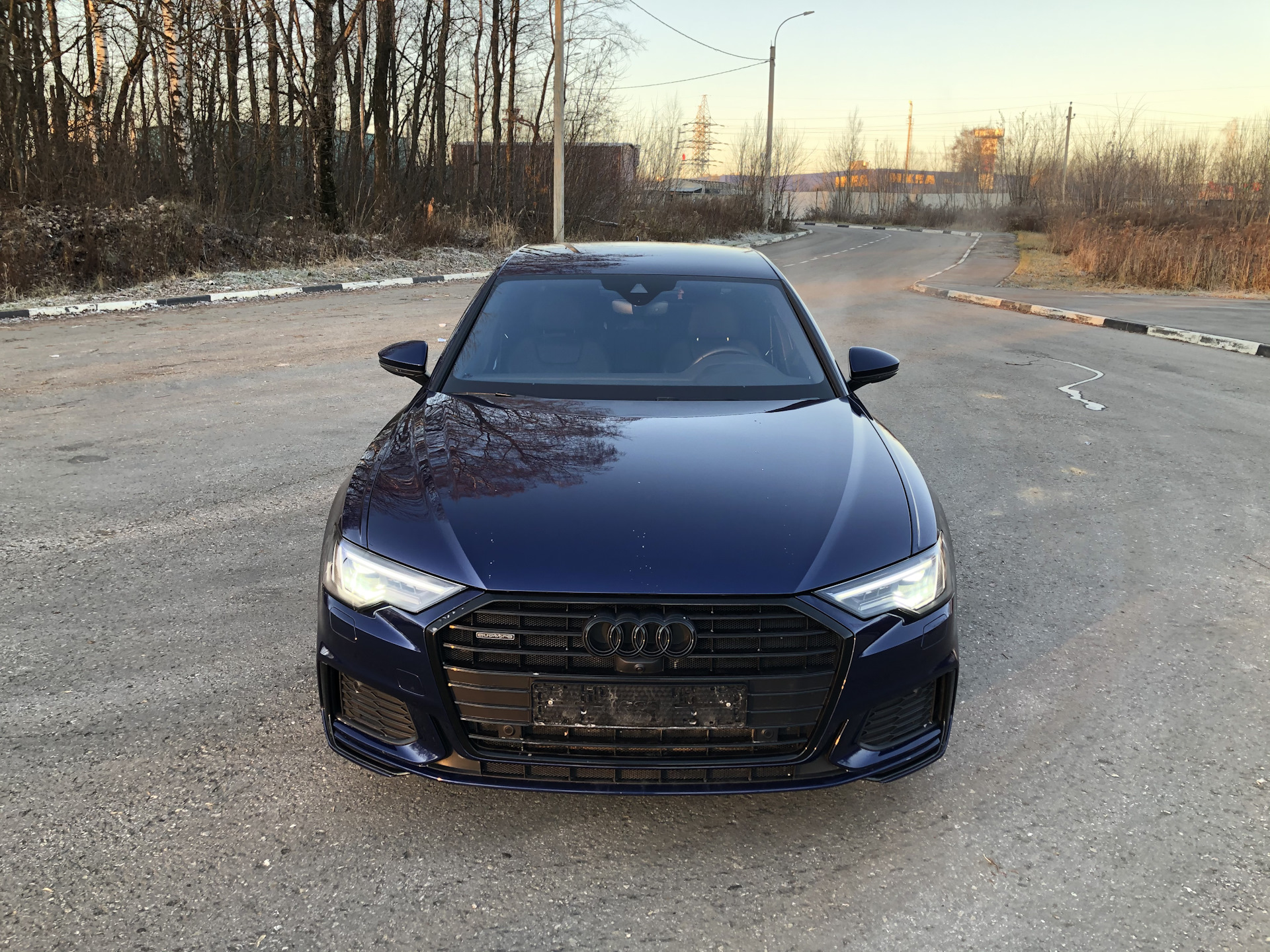 4 снимаю порчу 👌 — Audi A6 (C8), 3 л, 2018 года | шины | DRIVE2