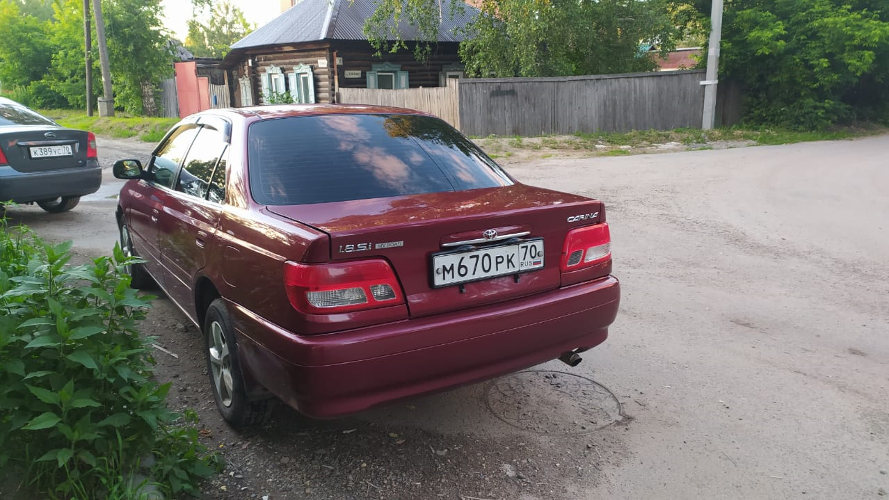 Toyota Carina (7G) 1.8 бензиновый 2000 | 1.8 Si (машина в Томске) на DRIVE2