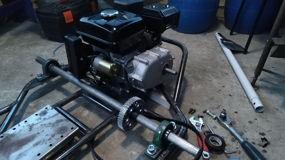 Редуктор и привод — Дрифт-трайк, 0,5 л, 2019 года | своими руками | DRIVE2