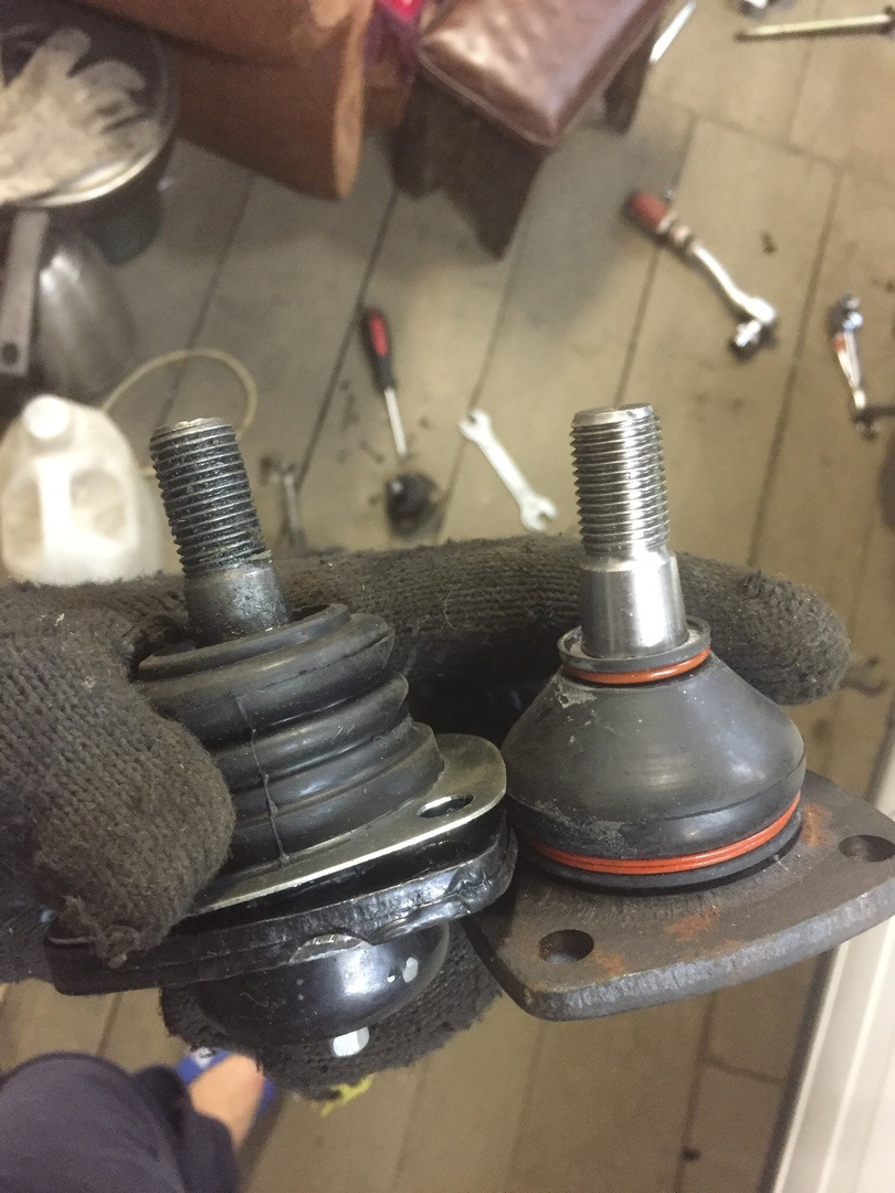 Замена шаровых, сайлентблоков верхнего рычага. Левая сторона. — Lada ...